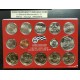 2008 UNITED STATES MINT UNCIRCULATED COIN SET D+P ESTADOS UNIDOS 1+5+10+25 CENTAVOS + 1/2 + 1 DOLAR 2008 INDIA y PRESIDENTES