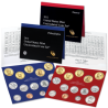 2012 UNITED STATES MINT UNCIRCULATED COIN SET D+P ESTADOS UNIDOS 1+5+10+25 CENTAVOS + 1/2 + 1 DOLAR 2012 INDIA y PRESIDENTES