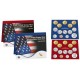2015 UNITED STATES MINT UNCIRCULATED COIN SET D+P ESTADOS UNIDOS 1+5+10+25 CENTAVOS + 1/2 + 1 DOLAR 2015 INDIA y PRESIDENTES