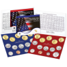 2014 UNITED STATES MINT UNCIRCULATED COIN SET D+P ESTADOS UNIDOS 1+5+10+25 CENTAVOS + 1/2 + 1 DOLAR 2014 INDIA y PRESIDENTES