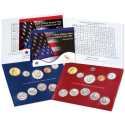 2017 UNITED STATES MINT UNCIRCULATED COIN SET D+P ESTADOS UNIDOS 1+5+10+25 CENTAVOS + 1/2 DOLAR KENNEDY + 1 DOLAR 2017 INDIA