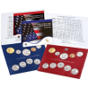 2018 UNITED STATES MINT UNCIRCULATED COIN SET D+P ESTADOS UNIDOS 1+5+10+10+25 CENTAVOS + 1/2 DOLAR KENNEDY + 1 DOLAR 2018