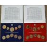 2019 UNITED STATES MINT UNCIRCULATED COIN SET D+P ESTADOS UNIDOS 1+5+10+10+25 CENTAVOS + 1/2 DOLAR KENNEDY + 1 DOLAR 2019