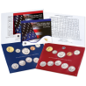 2019 UNITED STATES MINT UNCIRCULATED COIN SET D+P ESTADOS UNIDOS 1+5+10+10+25 CENTAVOS + 1/2 DOLAR KENNEDY + 1 DOLAR 2019