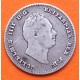 @ESCASA@ INGLATERRA 3 PENIQUES 1835 REY GUILLERMO IIII KM.710 MONEDA DE PLATA Great Britain UK 3 Pence silver coin