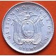 @ESCASA@ ECUADOR 1/2 DÉCIMO DE SUCRE 1915 JOSE DE SUCRE Ceca de BIRMMINGHAM KM.55.2 MONEDA DE PLATA MBC+ silver coin