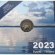 . @0PROOF - ESTUCHE@ FINLANDIA 2 EUROS 2023 NATURALEZA y ESCARABAJO 1ª MONEDA CONMEMORATIVA Estuche BIMETALICA