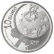 . @RARA@ FRANCIA 10 EUROS 2013 ASTERIX, OBELIX y JULIO CESAR MONEDA DE PLATA ESTUCHE France CHEZ LES PICTES