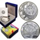 . @RARA@ FRANCIA 10 EUROS 2013 ASTERIX, OBELIX y JULIO CESAR MONEDA DE PLATA ESTUCHE France CHEZ LES PICTES