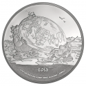 . @RARA@ FRANCIA 10 EUROS 2013 ASTERIX, OBELIX y JULIO CESAR MONEDA DE PLATA ESTUCHE France CHEZ LES PICTES