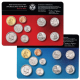 2024 UNITED STATES MINT UNCIRCULATED COIN SET D+P 25 CENTAVOS American Women Quarters ESTADOS UNIDOS 1 Centavo / 1 DOLAR 2024