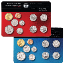 2024 UNITED STATES MINT UNCIRCULATED COIN SET D+P 25 CENTAVOS American Women Quarters ESTADOS UNIDOS 1 Centavo / 1 DOLAR 2024
