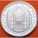 . 0,42 Onzas x GRANADA MEDALLA DE PLATA PURA 999 LA ALHAMBRA y CAMPANA DE LA VELA 13,20 gramos ESPAÑA 1980