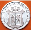 . 0,42 Onzas x CÁCERES MEDALLA DE PLATA PURA 999 COLONIA NORBA CESARINA - ADARVE 13,20 gramos ESPAÑA 1980