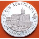 . 0,42 Onzas x GIRONA MEDALLA DE PLATA PURA 999 GIRONA ESTIMADA e INMORTAL 13,20 gramos ESPAÑA 1980