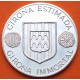 . 0,42 Onzas x GIRONA MEDALLA DE PLATA PURA 999 GIRONA ESTIMADA e INMORTAL 13,20 gramos ESPAÑA 1980