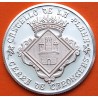 . 0,42 Onzas x CASTELLÓN MEDALLA DE PLATA PURA 999 CASTELLÓ DE LA PLANA TERRA DE TARONGERS 13,20 gramos ESPAÑA 1980