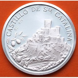 . 0,42 Onzas x JAÉN MEDALLA DE PLATA PURA 999 CASTILLO DE SANTA CATALINA 13,20 gramos ESPAÑA 1980