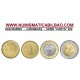 . @01 JULIO - Envío@ 4 MONEDAS x SAN MARINO 20 + 50 CENTIMOS 2026 + 1 EURO 2026 + 2 EUROS 2026 NUEVO DISEÑO