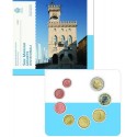 . @01 JULIO - EnvÍo@ SAN MARINO CARTERA OFICIAL EUROS 2026 SC 1+2+5+10+20+50 Cts. 1 EURO + 2 EUROS 2026 SET KMS