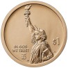 . @01 JULIO - Envío@ ESTADOS UNIDOS 1 DOLAR 2026 P STEVE JOBS CALIFORNIA American Innovation 32ª MONEDA DE LATON
