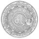 . @01 JULIO - Envío@ AUSTRIA 20 EUROS 2026 LEO Serie Constelaciones 3ª MONEDA DE PLATA + CUARZO Estuche LEÓN