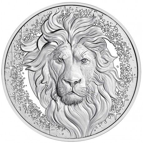 . @01 JULIO - Envío@ AUSTRIA 20 EUROS 2026 LEO Serie Constelaciones 3ª MONEDA DE PLATA + CUARZO Estuche LEÓN