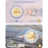 . @ENVÍO HOY@ BELGICA 2 EUROS 2026 FERROCARRIL 100 Aniversario @COINCARD FRANCÉS@ 1ª MONEDA BIMETÁLICA Belgium