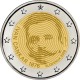 . @01 JULIO - Envío@ ESLOVENIA 2 EUROS 2026 IVAN CANKAR Escritor MONEDA CONMEMORATIVA SC Slovenia