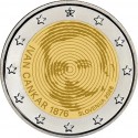. @01 JULIO - Envío@ ESLOVENIA 2 EUROS 2026 IVAN CANKAR Escritor MONEDA CONMEMORATIVA SC Slovenia