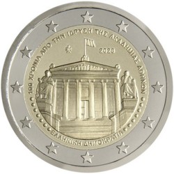 . @ENVÍO HOY@ GRECIA 2 EUROS 2026 ACADEMÍA DE ATENAS 1º MONEDA CONMEMORATIVA SC Greece