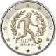 . @05/JULIO - Envío@ ESLOVAQUIA 2 EUROS 2026 EUROCOPA DE FÚTBOL en 1976 2ª MONEDA CONMEMORATIVA SC Slovakia