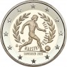 . @05/JULIO - Envío@ ESLOVAQUIA 2 EUROS 2026 EUROCOPA DE FÚTBOL en 1976 2ª MONEDA CONMEMORATIVA SC Slovakia