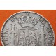 . @ESCASA@ ESPAÑA Reina ISABEL II 50 CENTAVOS DE PESO 1868 Ceca de MANILA KM.147 ISLAS FILIPINAS MONEDA DE PLATA MBC- R/2