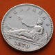 ESPAÑA Gobierno Provisional 2 PESETAS 1870 * 18 70 SNM DAMA SENTADA KM.654 MONEDA DE PLATA Spain silver R/4