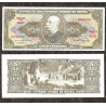 BRASIL 5 CRUZEIROS 1963 CONQUISTA DEL AMAZONAS BARAO DO RIO BRANCO Pick 176B BILLETE SC Brazil UNC BANKNOTE