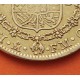 . @RARA@ ESPAÑA Rey CARLOS IIII 8 ESCUDOS 1794 Mo FM Ceca de MEXICO KM.159 MONEDA DE ORO Spain gold coin