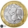 . ** AGOTADA EN FÁBRICA ** FRANCIA 5 EUROS 2026 ARDILLA y LIBRO 2ª MONEDA BIMETÁLICA SC BLISTER Ma Premiere Piece