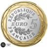 . ** AGOTADA EN FÁBRICA ** FRANCIA 5 EUROS 2026 ARDILLA y LIBRO 2ª MONEDA BIMETÁLICA SC BLISTER Ma Premiere Piece