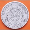 FRANCIA 5 FRANCOS 1868 A Ceca de PARÍS - EMPERADOR NAPOLEON III KM.799.1 MONEDA DE PLATA MBC France R/4