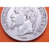 FRANCIA 5 FRANCOS 1868 A Ceca de PARÍS - EMPERADOR NAPOLEON III KM.799.1 MONEDA DE PLATA MBC France R/4