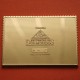 1,05 Onzas LINGOTE DE PLATA PURA y BAÑO DE ORO x ESPAÑA forma de sello 10 CENTIMOS MONASTERIO DE LA RÁBIDA Año 1992