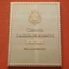 0,80 Onzas LINGOTE DE PLATA PURA y BAÑO DE ORO x ESPAÑA forma de sello 12 PESETAS - REY CARLOS IV