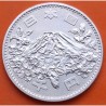 JAPON 1000 YEN 1964 OLIMPIADA DE TOKIO 64 MONTE FUJIYAMA KM.80 MONEDA DE PLATA @RARA@ slver coin JAPAN OLYMPIC GAMES