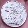 SUIZA 5 FRANCOS 1948 B CONSTITUCION FEDERAL MUJER CON NIÑO KM.48 MONEDA DE PLATA SC- Switzerland silver