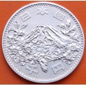 JAPON 1000 YEN 1964 OLIMPIADA DE TOKIO 64 MONTE FUJIYAMA KM.80 MONEDA DE PLATA @RARA@ slver coin JAPAN OLYMPIC GAMES