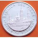 . 0,42 Onzas x ZARAGOZA MONEDA MEDALLA DE PLATA PURA 999 BASÍLICA DEL PILAR 13,20 gramos ESPAÑA 1980