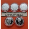 1,05 ONZAS x MEDALLA FNMT HISTORIA DE LA PESETA ESPAÑA 20 CENTIMOS 1870 + 50 CENTIMOS 1869 1880 1892 + 5 PESETAS 1871 PLATA
