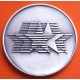 ** 1,14 ONZAS de PLATA PURA 999 ** MEDALLA OLIMPIADA de LOS ANGELES 1984 ÁGUILA y LOGO 40 mm