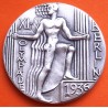 ** 1,05 ONZAS de PLATA PURA 999 ** MEDALLA OLIMPIADA de BERLIN 1936 ÁGUILA NAZI y ATLETA 40 mm